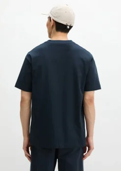 T-Shirt relaxed aus schwerem Bio-Baumwoll-Jersey