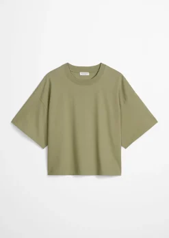 T-Shirt relaxed aus weichem Single Jersey