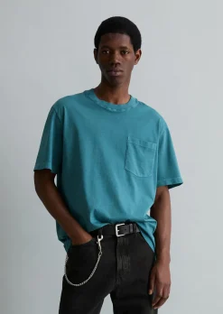T-Shirt relaxed mit Brusttasche