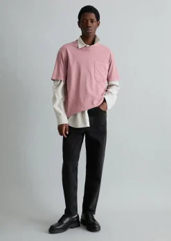 T-Shirt relaxed mit Brusttasche