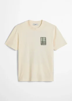 T-Shirt relaxed mit großem Rückenprint