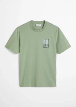 T-Shirt relaxed mit großem Rückenprint