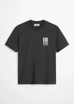 T-Shirt relaxed mit großem Rückenprint