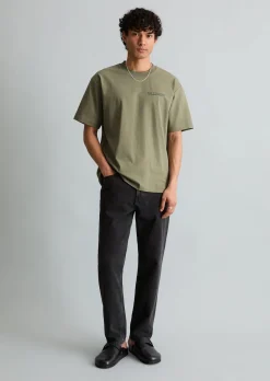 T-Shirt relaxed mit Rückenprint