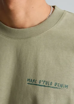 T-Shirt relaxed mit Rückenprint