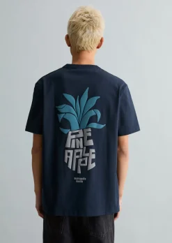 T-Shirt relaxed mit Rückenprint