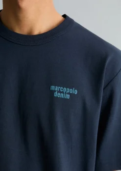 T-Shirt relaxed mit Rückenprint