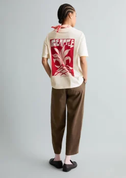 T-Shirt relaxed mit Rückenprint