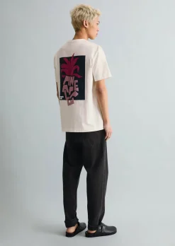 T-Shirt relaxed mit Rückenprint