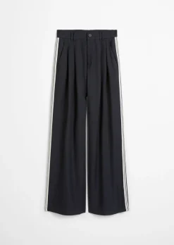 Twill-Bundfaltenhose relaxed mit LENZING™ ECOVERO™
