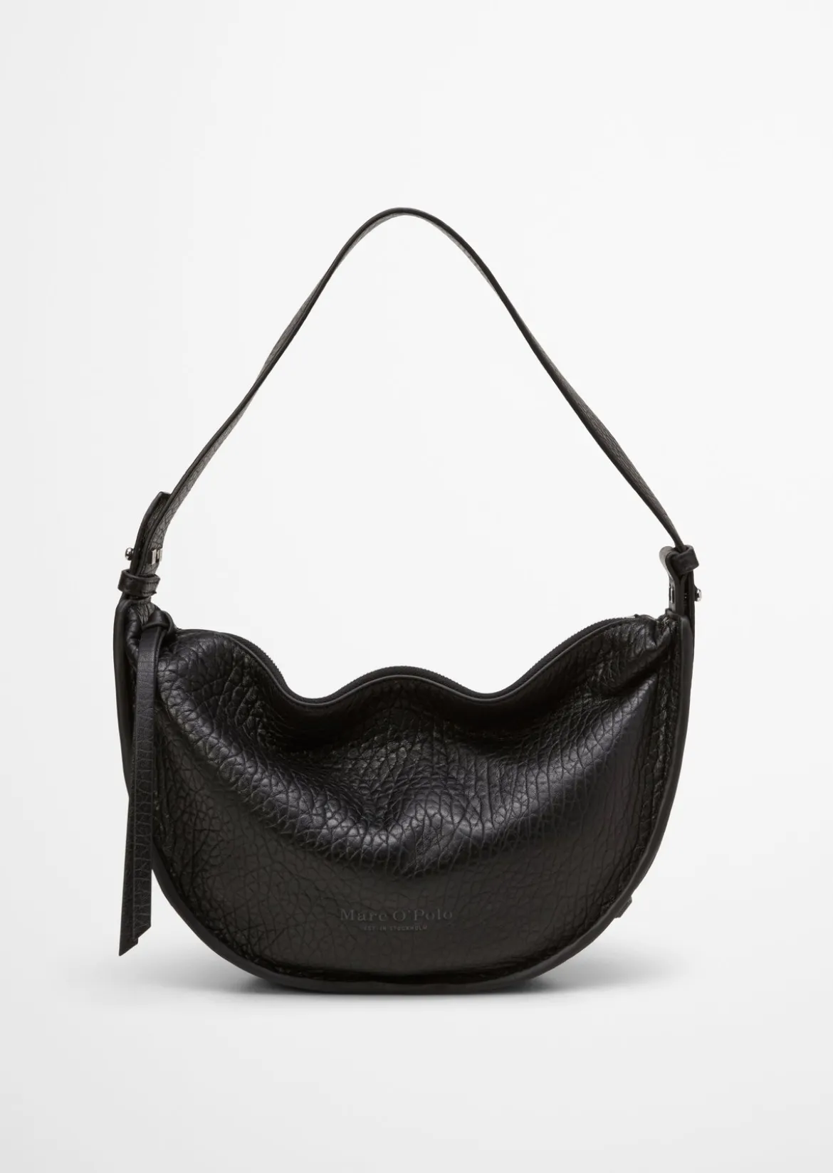 Umhängetasche medium im Slouchy-Shape mit festem Boden