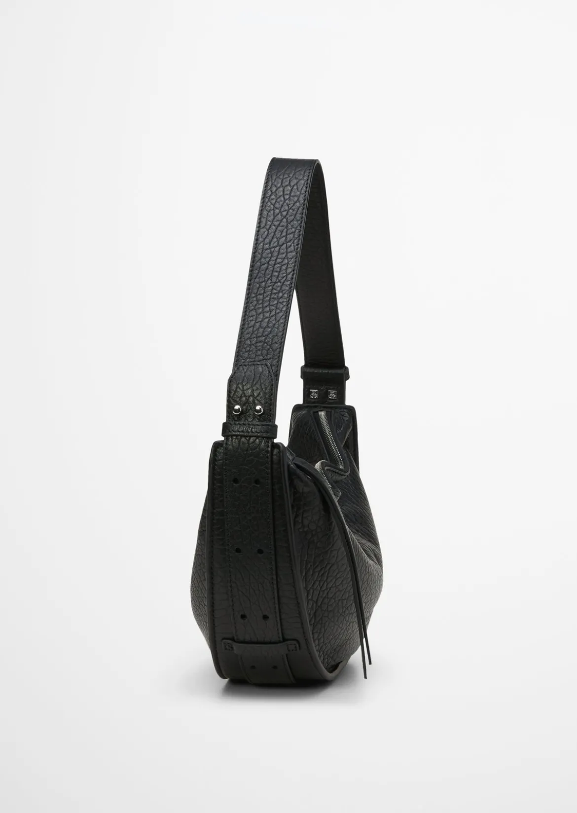 Umhängetasche medium im Slouchy-Shape mit festem Boden