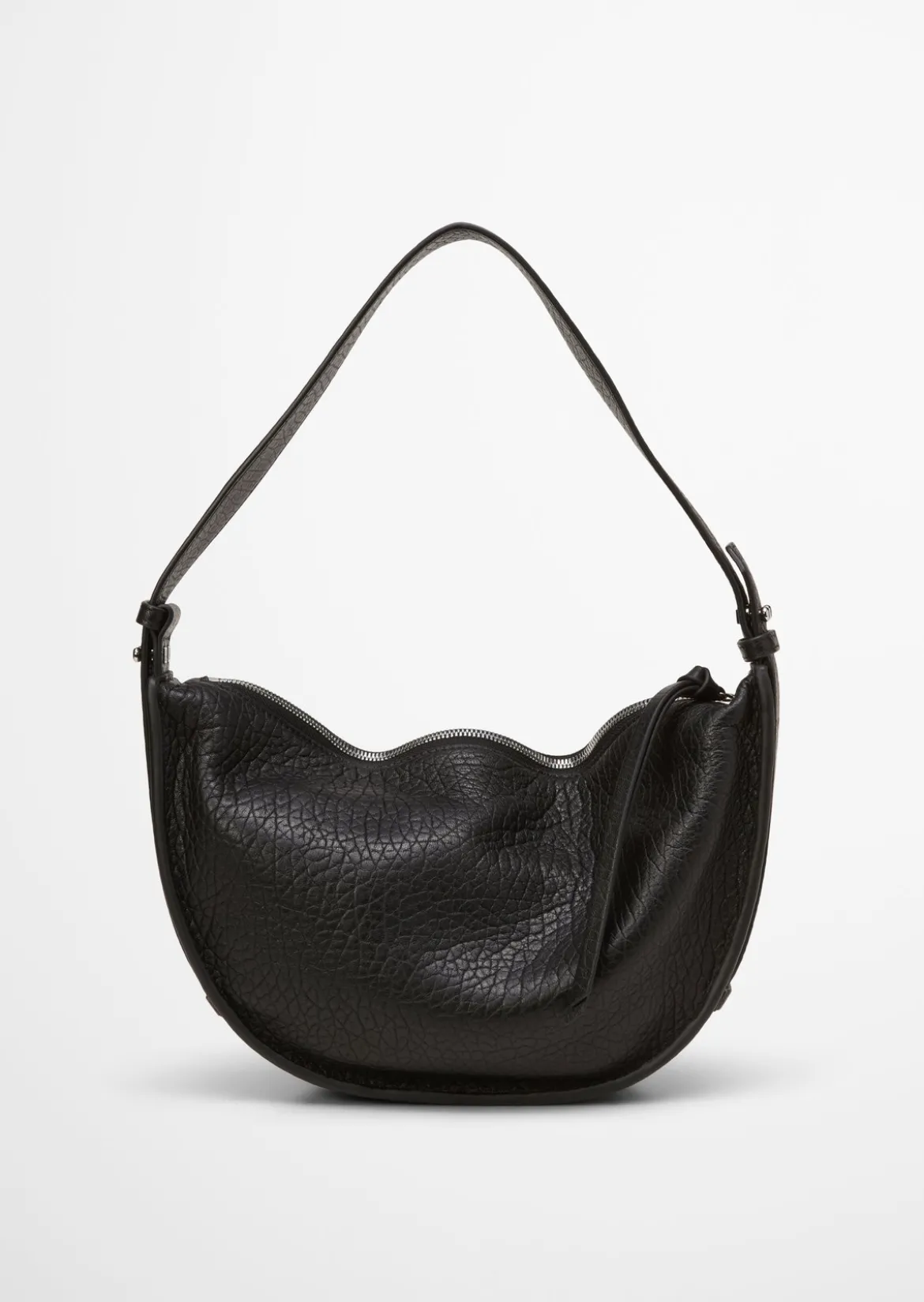 Umhängetasche medium im Slouchy-Shape mit festem Boden