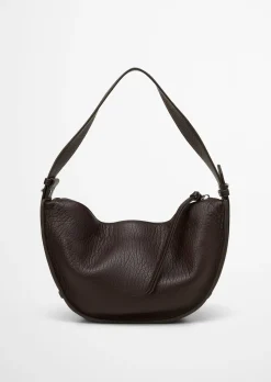 Umhängetasche medium im Slouchy-Shape mit festem Boden