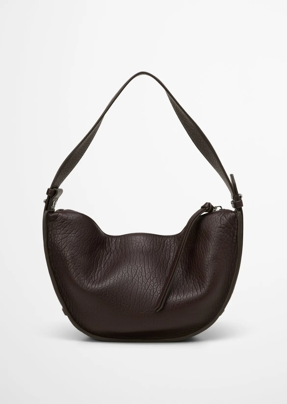 Umhängetasche medium im Slouchy-Shape mit festem Boden