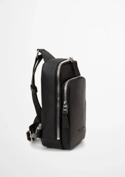 Umhängetasche xs aus einer Lederalternative aus recyceltem Polyester