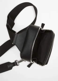 Umhängetasche xs aus einer Lederalternative aus recyceltem Polyester