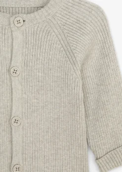 UNISEX-BABYS Cardigan aus softer Bio-Baumwolle