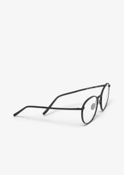 Unisex-Brille aus leichtem Titan