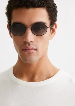 Unisex-Sonnenbrille aus leichtem Metall