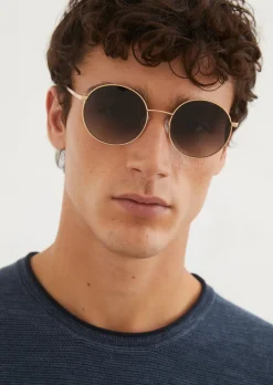 Unisex-Sonnenbrille aus leichtem Metall