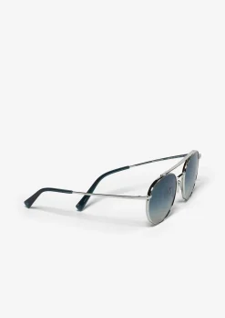 Unisex-Sonnenbrille aus leichtem Metall