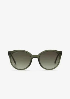 Unisex-Sonnenbrille im Panto-Stil