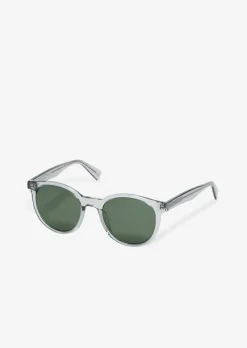 Unisex-Sonnenbrille im Panto-Stil