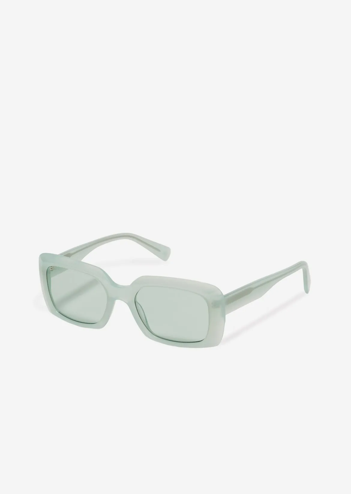 Unisex-Sonnenbrille mit breitem Bio-Acetat-Rahmen