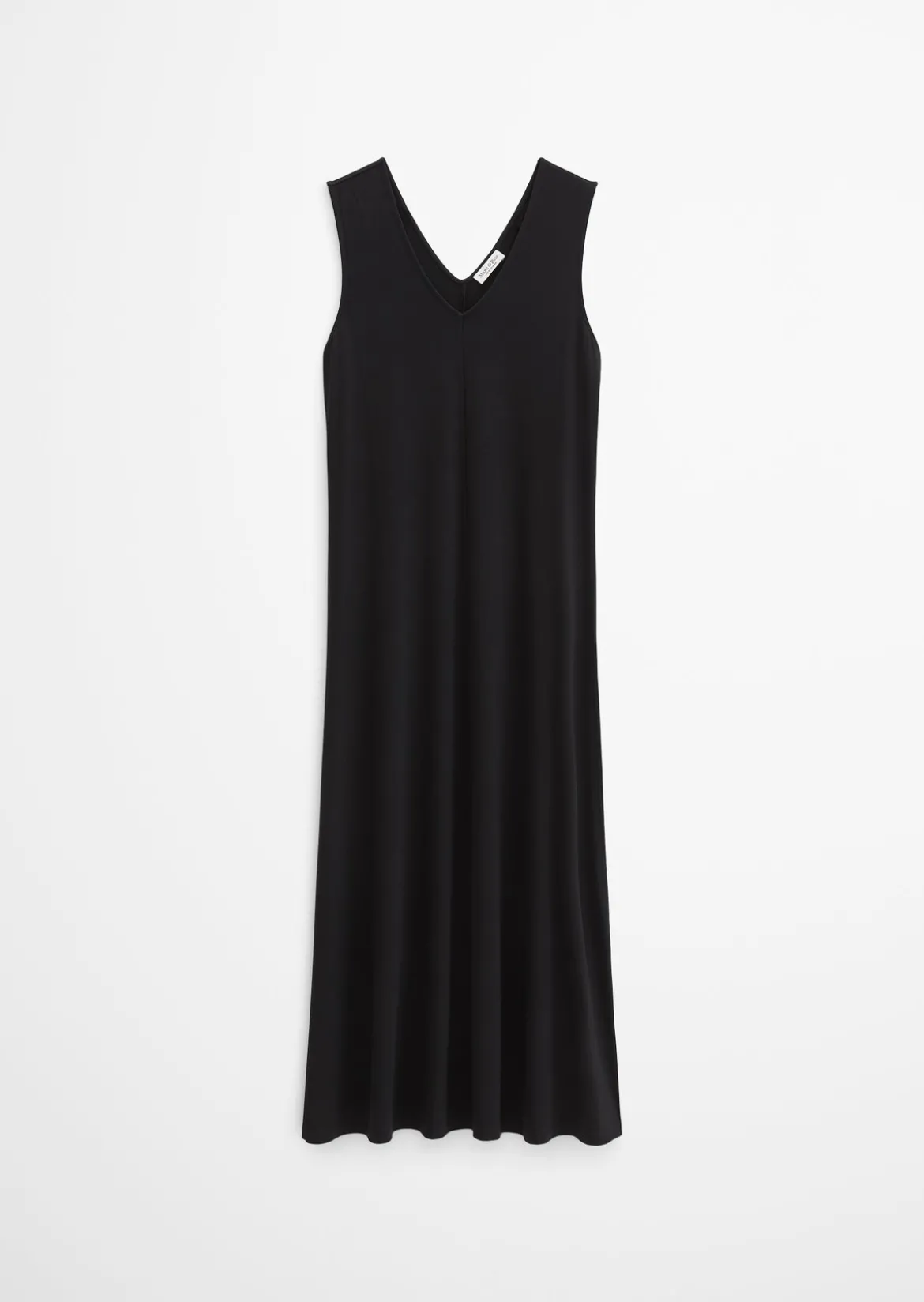V-Neck-Jerseykleid shaped aus LENZING™ ECOVERO™