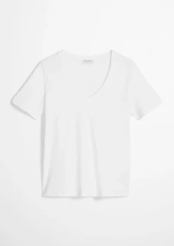 V-Neck-T-Shirt regular aus Organic Cotton