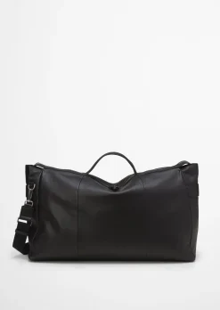 Weekender medium aus edlem Rindleder