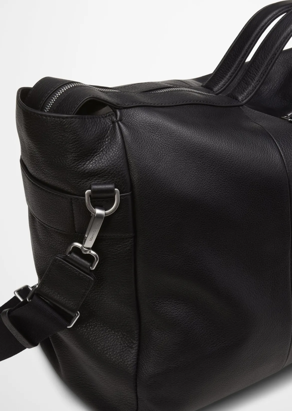 Weekender medium aus edlem Rindleder