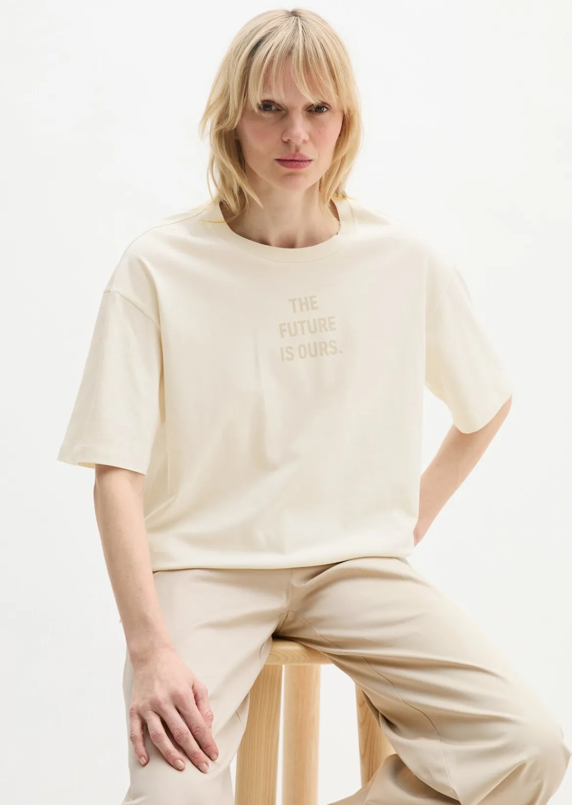 Woman's Day T-Shirt regular aus reiner Bio-Baumwolle