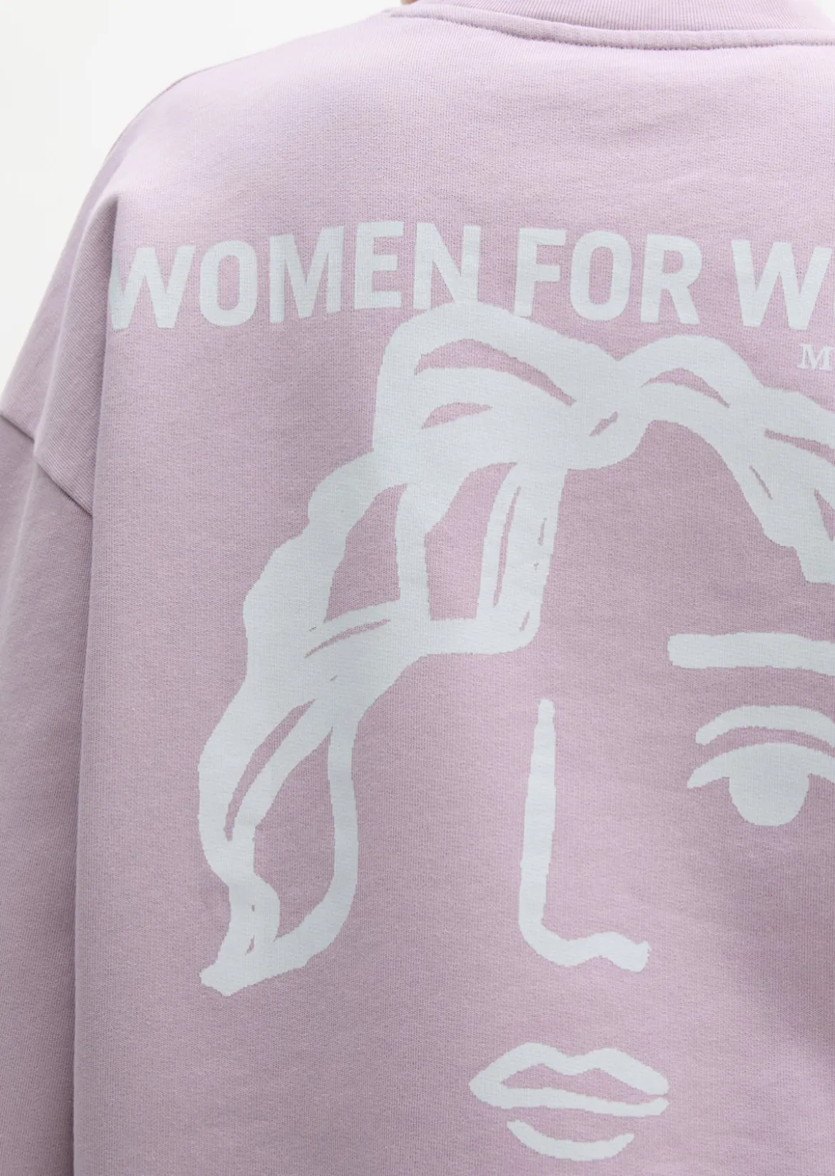 Woman's Day T-Sweatshirt loose aus reiner Bio-Baumwolle