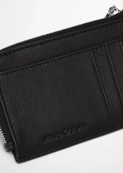Zipper-Börse aus edlem Rindleder