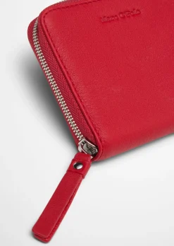 Zipper-Geldbörse medium aus hochwertigem Rindleder