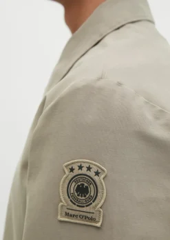 Zipper-Jacke DFB Travel Collection aus wasserabweisendem Bio-Baumwoll-Canvas