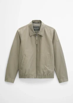 Zipper-Jacke Travel Collection aus wasserabweisendem Bio-Baumwoll-Canvas
